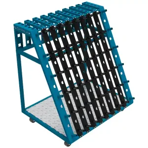 Carrello portautensili GPPH Trolley L 1000x800x1130mm per accessori tavoli saldatura, fori 28mm Must-Have