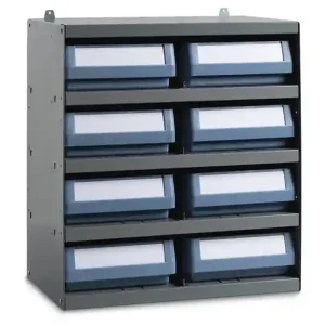 Super Prezzo Scaffale modulare a parete Fami 496x304x546mm con 5 ripiani e 8 cassette RK Box Classic