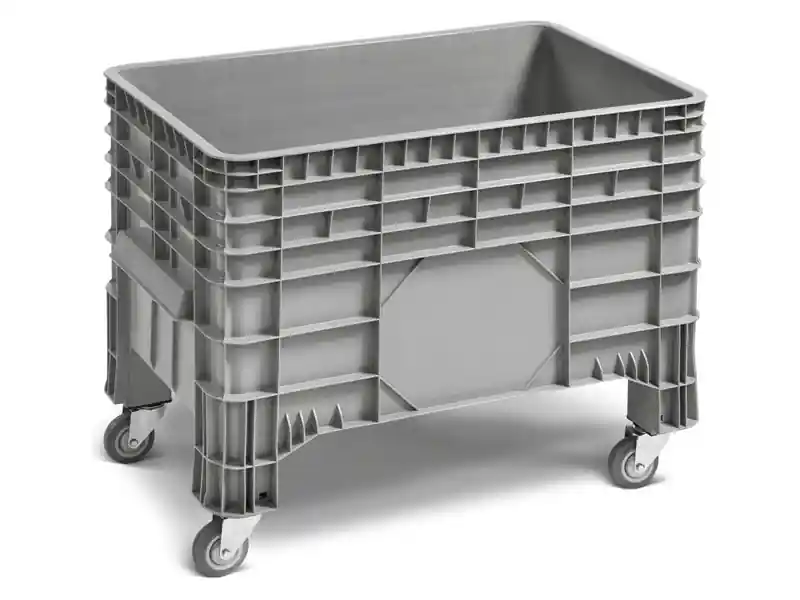 Prezzo Di Fabbrica Cassone industriale Fami 1040x640x780mm in PE-HD con ruote, 285lt