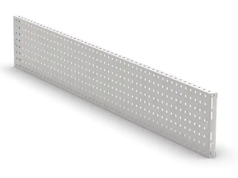 Saldi Pannello forato porta utensili Fami Work Look grigio a foro quadro 10x10, 1938x304mm