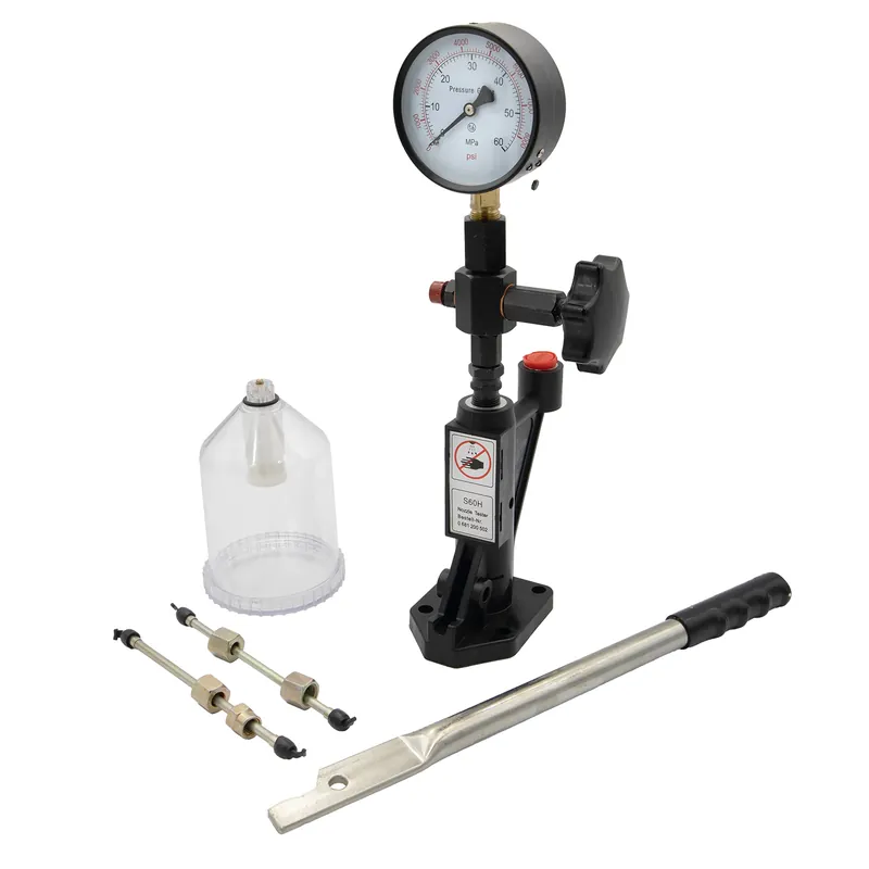 Tester per iniettori diesel 600 bar con adattatori Bestseller