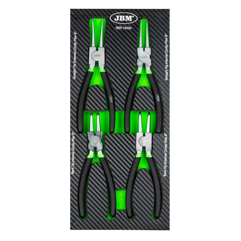 Offerta Speciale Pinze ad anello a scatto 200mm - 4 pezzi