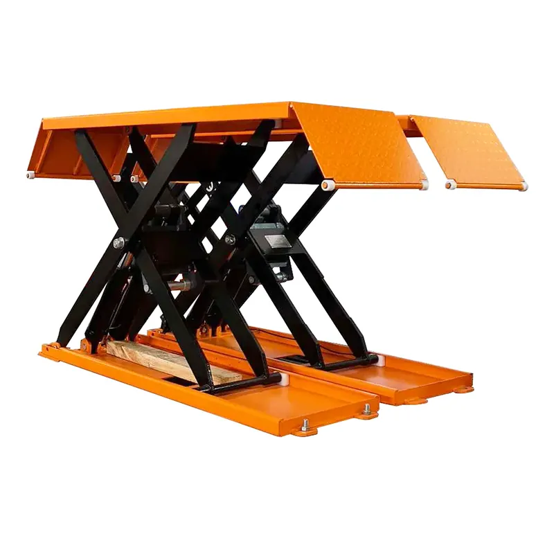 Ultimissimo Modello Ponte sollevatore a forbice da pavimento ribassato 3T 960mm 230V