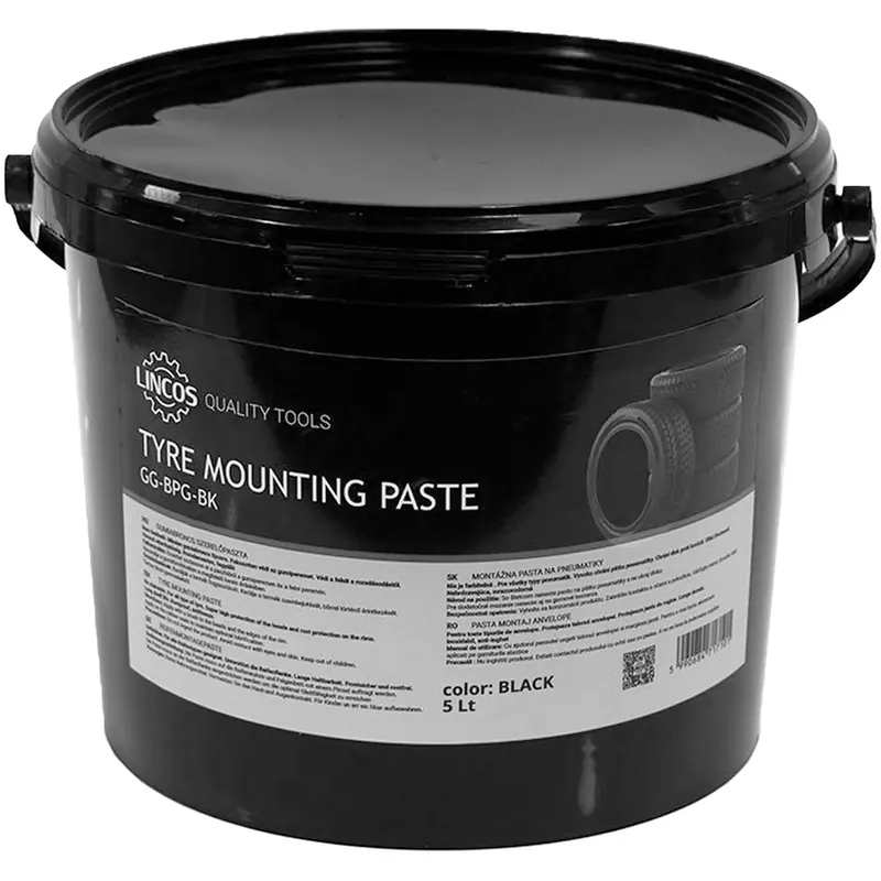 Pasta per il montaggio degli pneumatici - nero 5 L Nuova Collezione