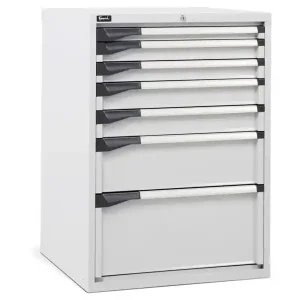 Acquista Ora Cassettiera per industria Fami Master DE 714x726x1000mm grigio con 7 cassetti, 2000Kg