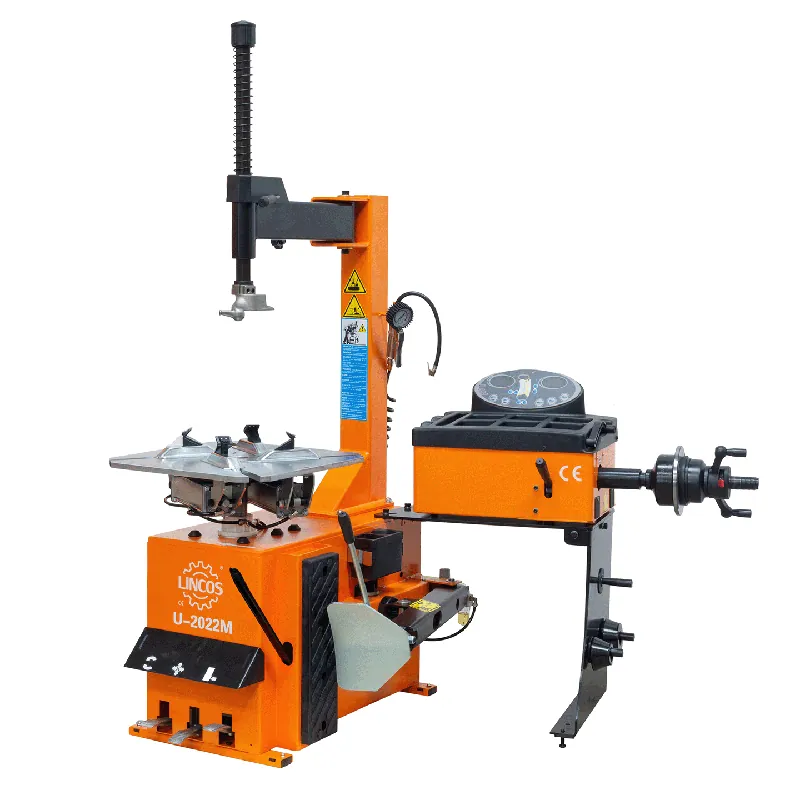 Smontagomme ed equilibratrice, tutto in uno 24" 230V Consegna Rapida