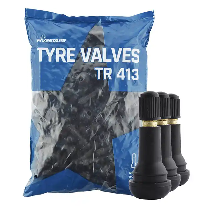 Valvole per pneumatici TR413 45mm - 100 pezzi Non Perdere