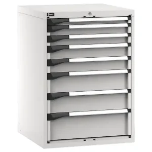 Vendita Finale Cassettiera Fami Master 714x726x1000mm grigio con 8 cassetti ad estrazione regolabile