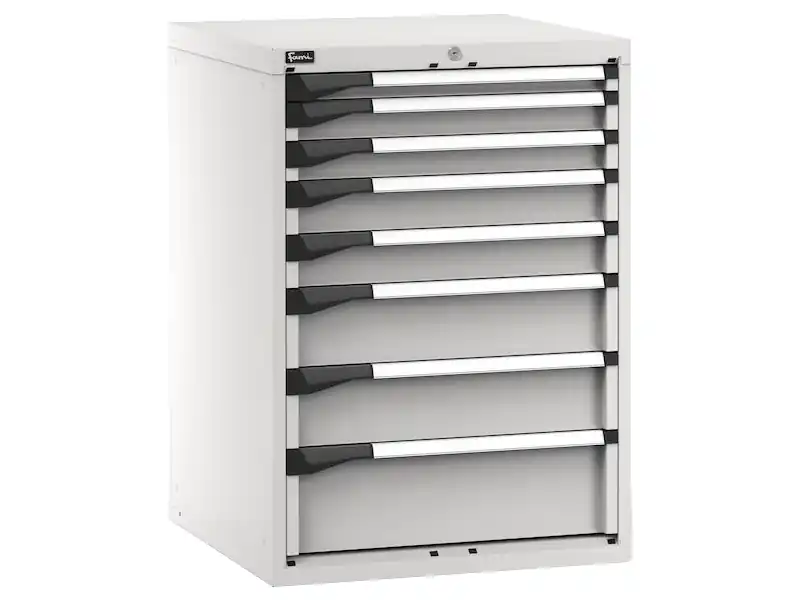 Vendita Finale Cassettiera Fami Master 714x726x1000mm grigio con 8 cassetti ad estrazione regolabile