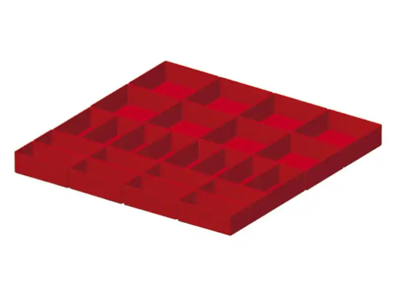 Divisori 24 elementi per cassettiere Fami Master 714x726 mm, frontale 50mm Vendita Finale