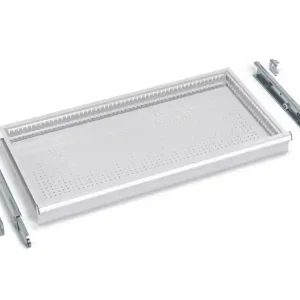 Affare Cassetto estrazione telescopica porta boccole NC 908x449x135mm frontale 150mm, portata 100Kg