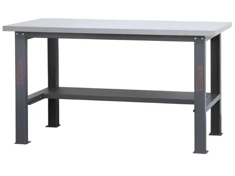 Banco da lavoro Beta C58BC-X 160cm con piano in acciaio inox Scelto Dai Clienti