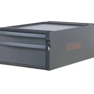 Vendita Finale Cassettiera a 2 cassetti Beta C58CS/A 2C antracite per banchi componibili C58BC