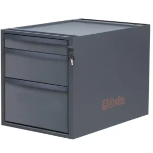 Vendita Finale Cassettiera a 3 cassetti Beta C58CSH/A 3C antracite per banchi componibili C58BC