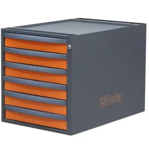 Cassettiera a 6 cassetti Beta C58CSH/O 6C bicolore per banchi componibili C58BC A Buon Prezzo