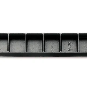 Termoformato rigido in ABS Beta VP6 588x122x45mm con 6 vaschette portaminuteria Prezzo Conveniente