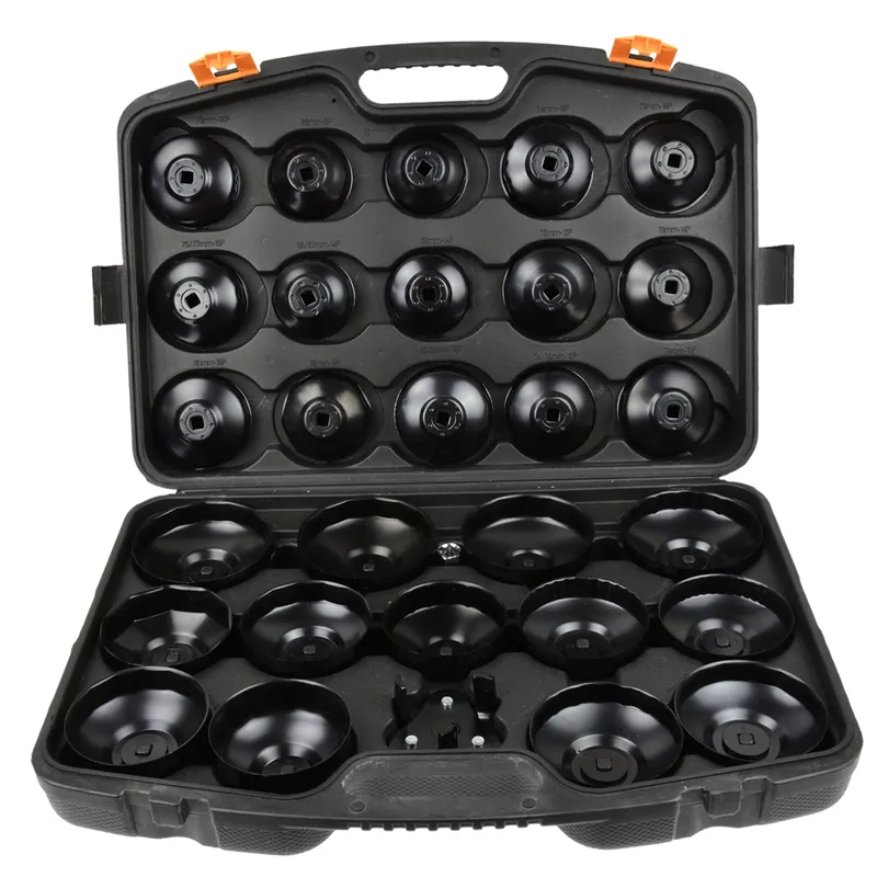 Set di chiavi per il filtro dell‘ olio - 29 chiavi da 65 a 108 mm Prezzo Di Fabbrica
