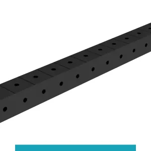 Blocco di collegamento 1200x100x100mm SteelEco GPPH, spessore 8mm, fori 16mm griglia diagonale Sconto