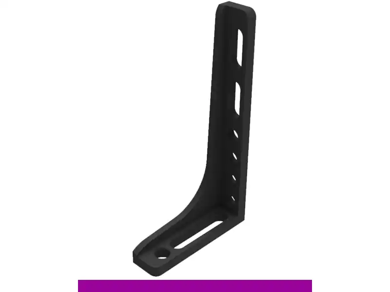 Squadra di battuta 450x250mm sinistra SteelExpert GPPH, spessore 25mm, fori 28mm Più Venduto
