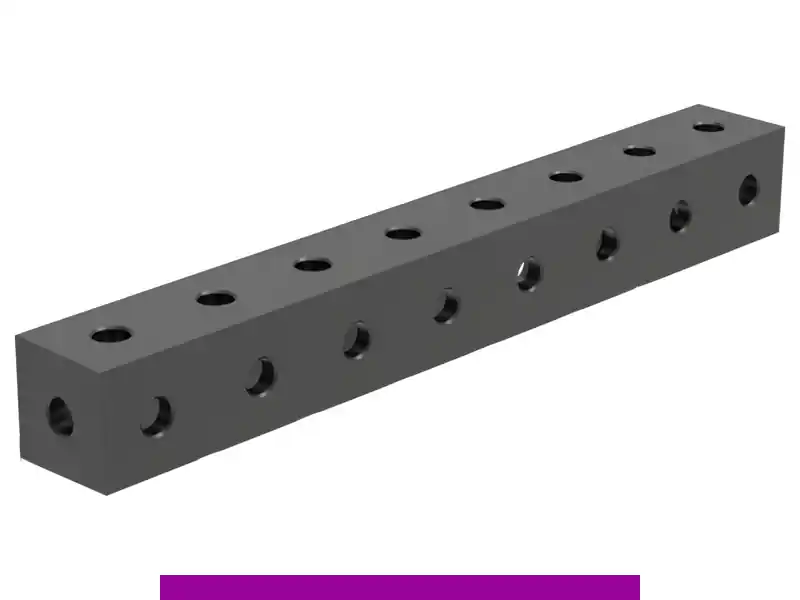 Blocco di collegamento 800x100x100mm SteelExpert GPPH fori 28mm Offerta