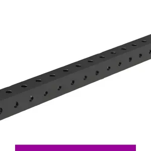 Spedizione Espresso Blocco di collegamento 1500x100x100mm SteelExpert GPPH fori 28mm