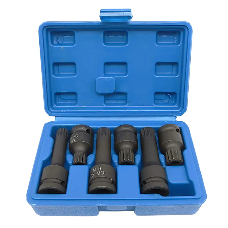Chiavi a bussola per pinze freno VW - XZN da M14 a M18 CrMo 1/2" - 6 pezzi A Buon Prezzo