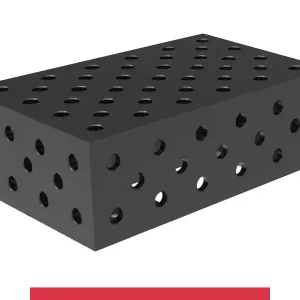 Pagamento Sicuro Blocco di collegamento 600x400x200mm SteelMax GPPH, spessore 15mm, fori 28mm griglia diagonale