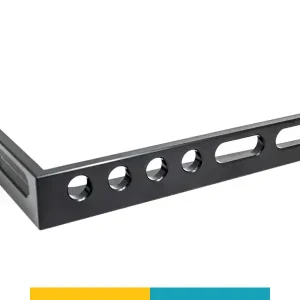 Soddisfatti O Rimborsati Squadra di battuta 450x250mm sinistra SteelPlus-SteelEco GPPH, spessore 12mm, fori 16mm