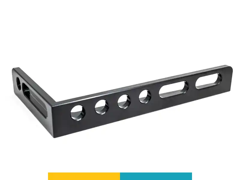Soddisfatti O Rimborsati Squadra di battuta 450x250mm sinistra SteelPlus-SteelEco GPPH, spessore 12mm, fori 16mm