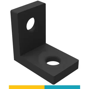 Squadra di battuta 75x75mm SteelPlus-SteelEco GPPH, spessore 12mm, fori 16mm A Buon Prezzo