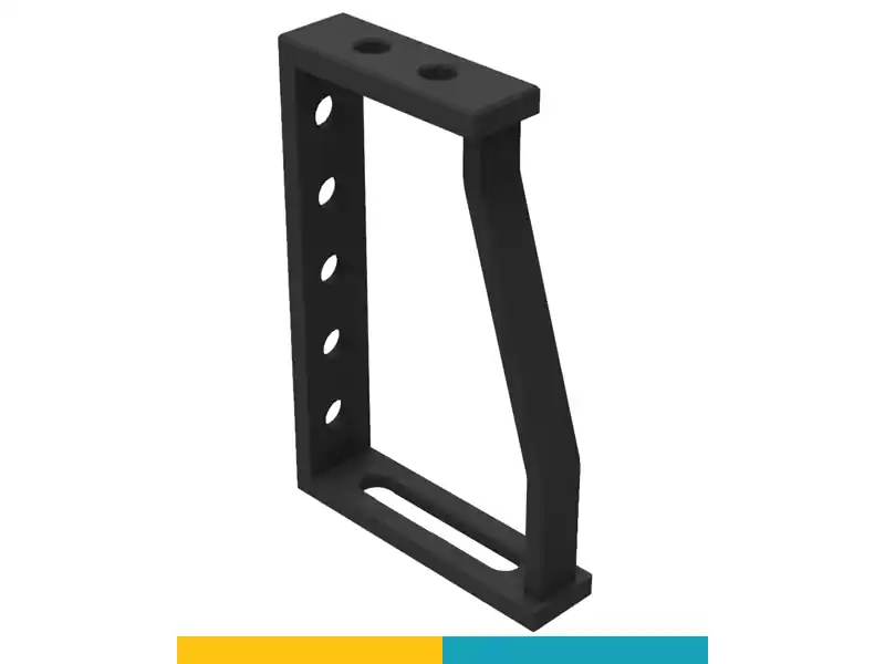 Squadra di battuta 200x300x150mm SteelPlus-SteelEco GPPH, spessore 12mm, fori 16mm Promo Stagionale
