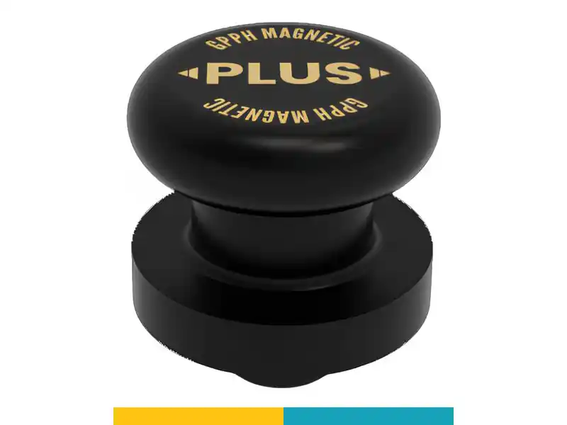 Ultime Pezzi Perno di serraggio magnetico SteelPlus-SteelEco GPPH, spessore 12mm, fori 16mm