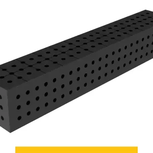 Blocco di collegamento 1200x200x200mm SteelPlus GPPH, spessore 12mm, fori 16mm griglia 50x50mm Compra Oggi Stesso