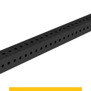 Occasione Blocco di collegamento 1200x100x100mm SteelPlus GPPH, spessore 12mm, fori 16mm griglia 50x50mm