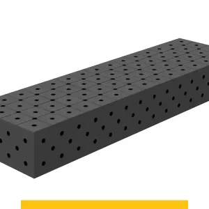 Blocco di collegamento 1500x400x200mm SteelPlus GPPH, spessore 12mm, fori 16mm griglia diagonale Novità