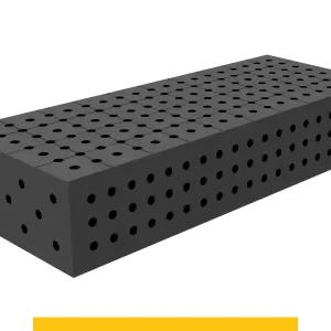 Blocco di collegamento 1000x400x200mm SteelPlus GPPH, spessore 12mm, fori 16mm griglia 50x50mm Economico