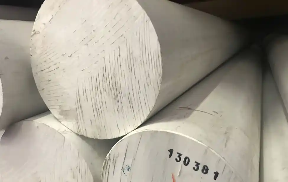 Ultima Occasione Tondo ertalyte Arnite PETP Zellamid 1400 in barre bianco D.90x1000mm 9.50Kg c.ca