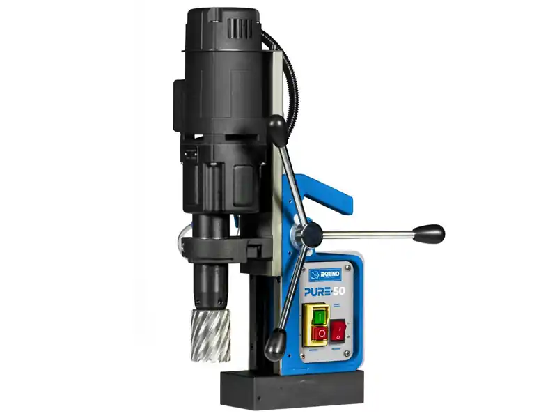 Trapano magnetico Krino Pure50 1200W a 2 velocità per frese a carotare fino a 50mm Affare