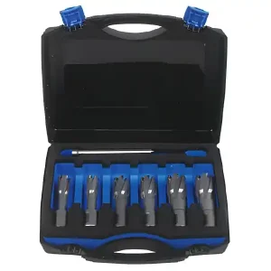 Assortimento 6 frese a carotare corte Krino in TCT con attacco Weldon in valigetta, 14-22mm Compra Oggi Stesso