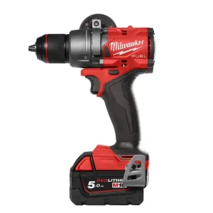 Trapano avvitatore Milwaukee M18 FPD3-502x in valigetta completo di valigetta e 2 batterie da 5Amp Pagamento Sicuro