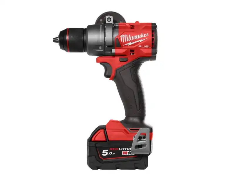 Trapano avvitatore Milwaukee M18 FPD3-502x in valigetta completo di valigetta e 2 batterie da 5Amp Pagamento Sicuro