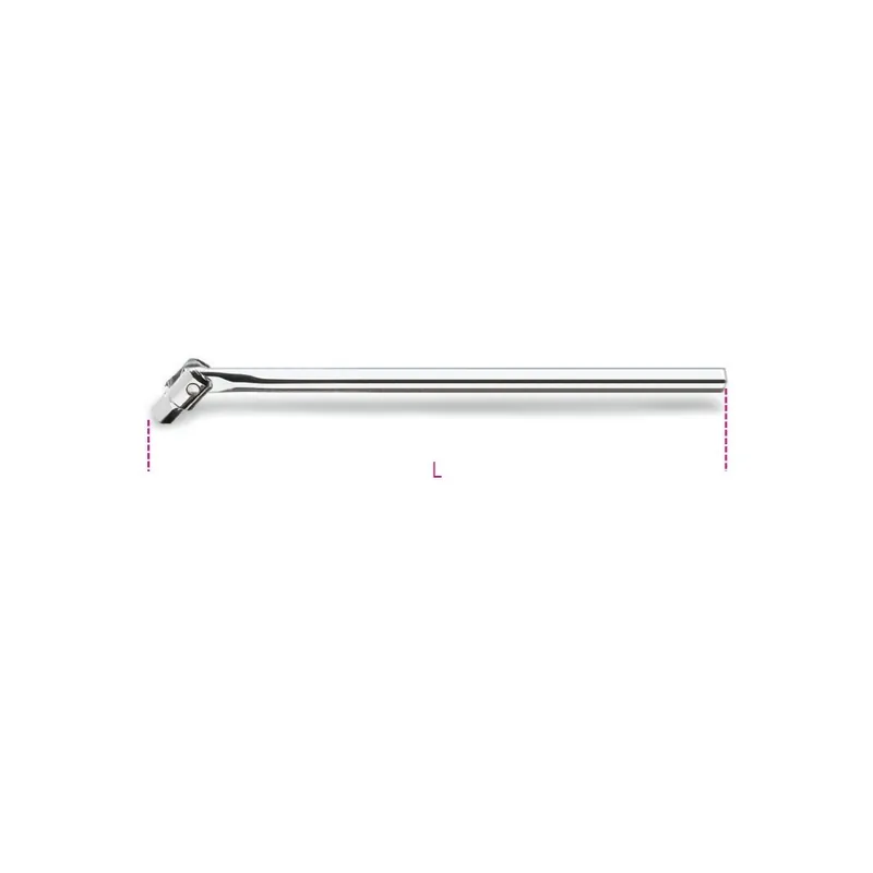 Quadro maschio 3/4" snodato con impugnatura in metallo cromato - Beta 928/36A Offerta Del Giorno