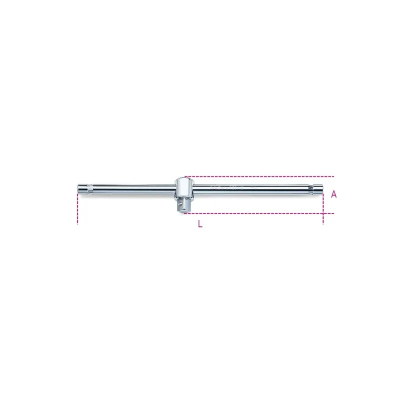 Direttamente Dal Produttore Quadro maschio 3/4" con spina scorrevole cromato - Beta 928/42