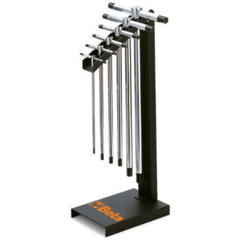 Serie di 6 brugole a T con supporto - Beta 951/SP6 Reso Gratuito