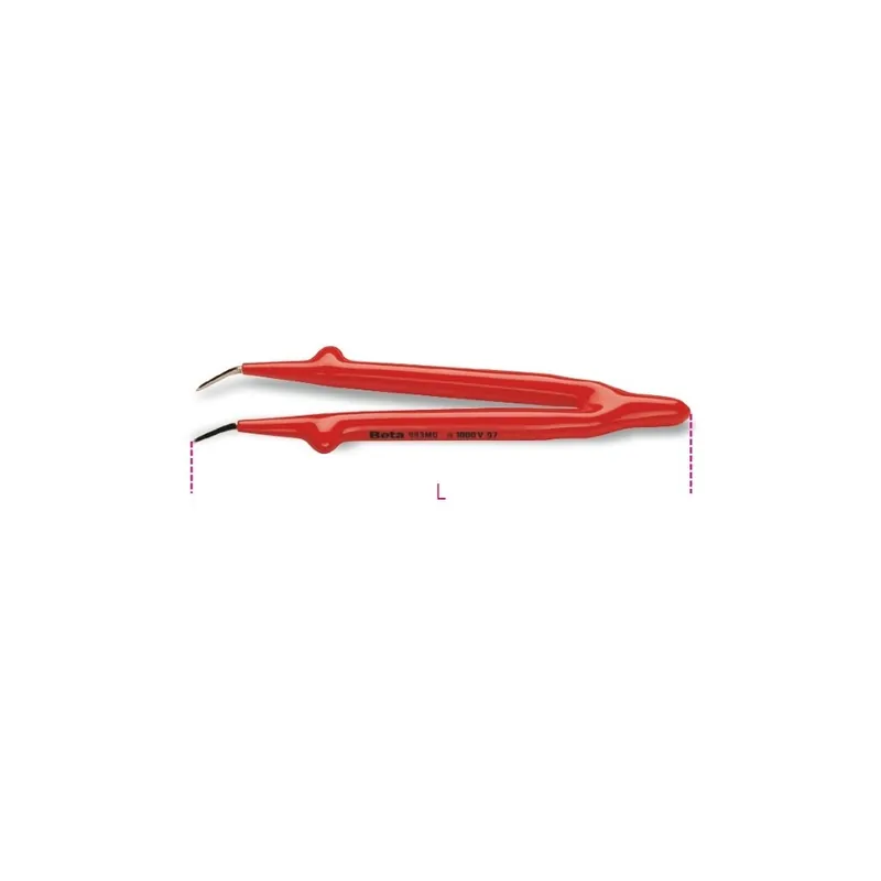 Pinzetta a molla curva isolata 1000V - Beta 993MQ Bestseller