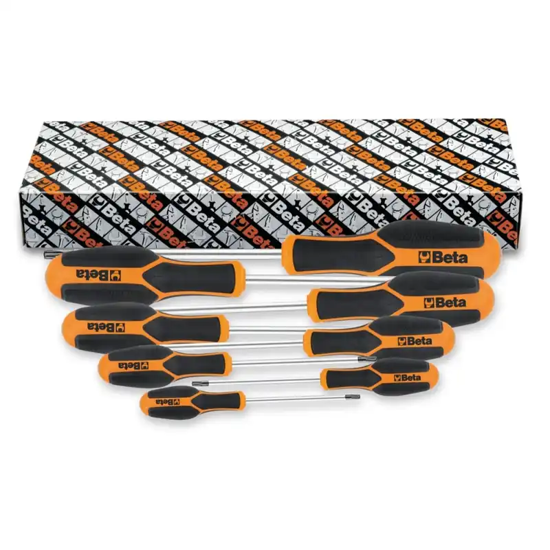 Vendita Finale Set 8 cacciaviti Torx di sicurezza con impugnatura Morphos - Beta 1228RTX/S8