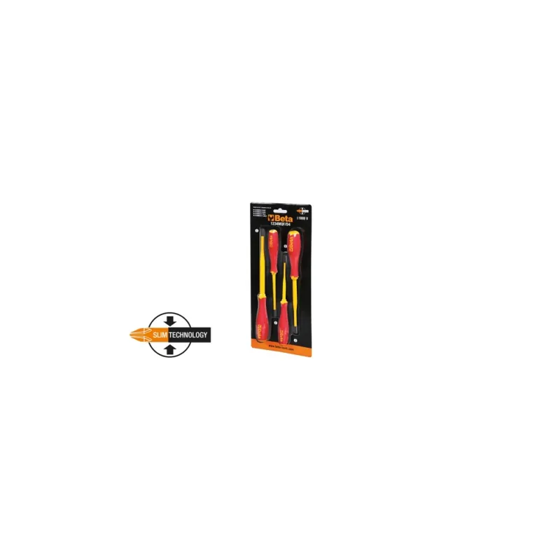 Set 4 giraviti slim per viti senza testa - Beta 1234MQF/D4 Compra Oggi Stesso