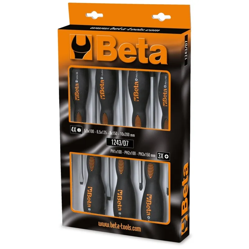 Super Prezzo Serie 7 giraviti a battere taglio e Phillips - Beta 1243/D7