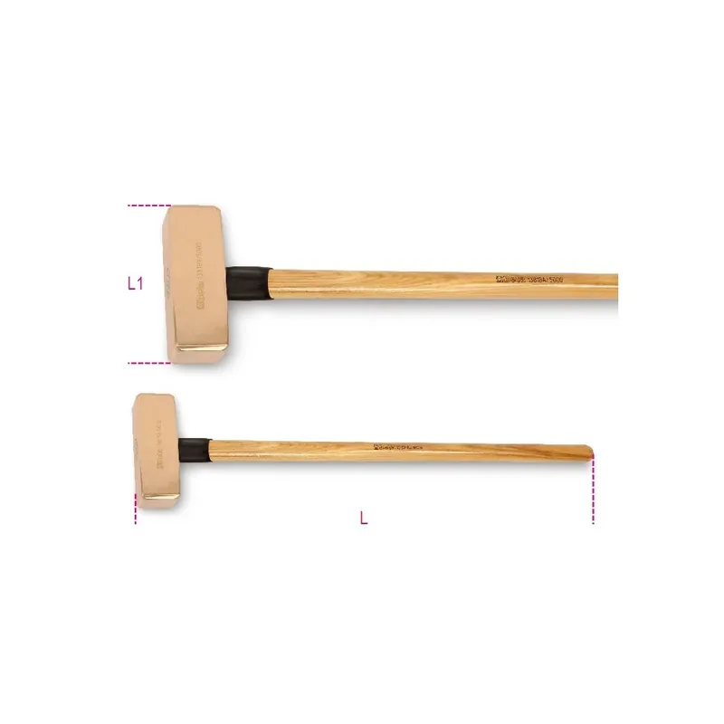 Mazze antiscintilla manico in legno - Beta 1381BA Offerta Del Giorno