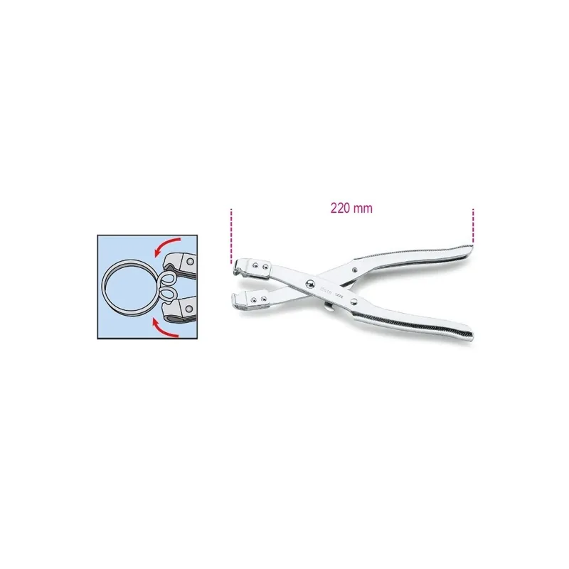 Pinza per anelli stringitubo - Beta 1472 Spedizione Espresso